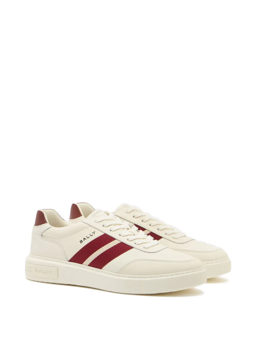Bally Lift side-stripe sneakers Wit