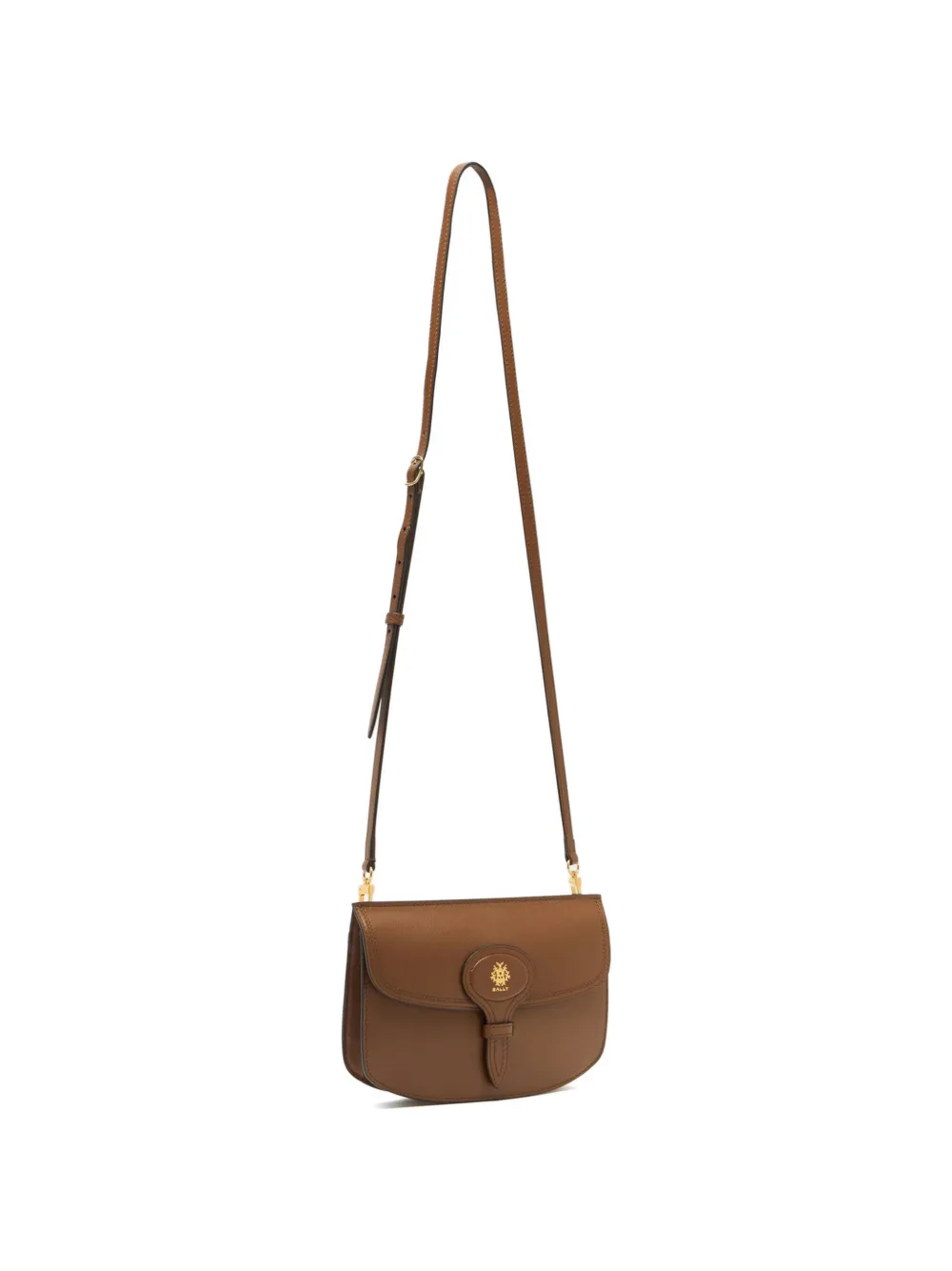 Bally Beckett leren mini-tas Bruin