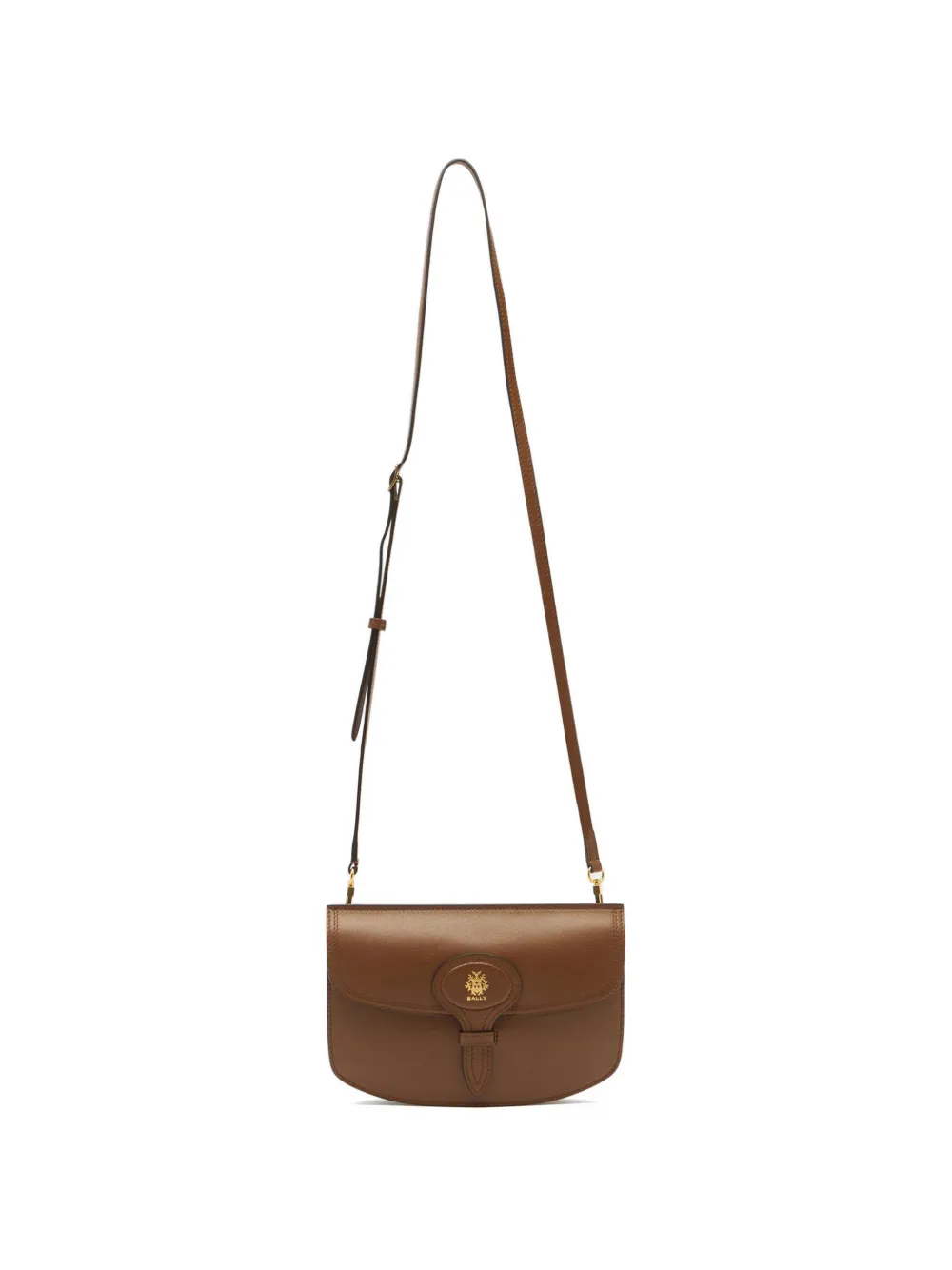 Bally Beckett leather shoulder bag - Marrone