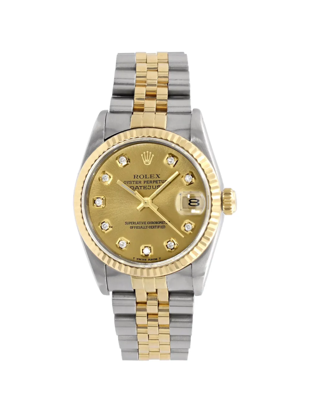 Rolex Datejust diamond 31mm watch - Oro