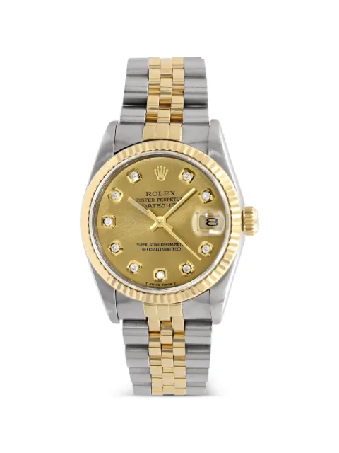 Rolex Datejust diamond 31mm watch