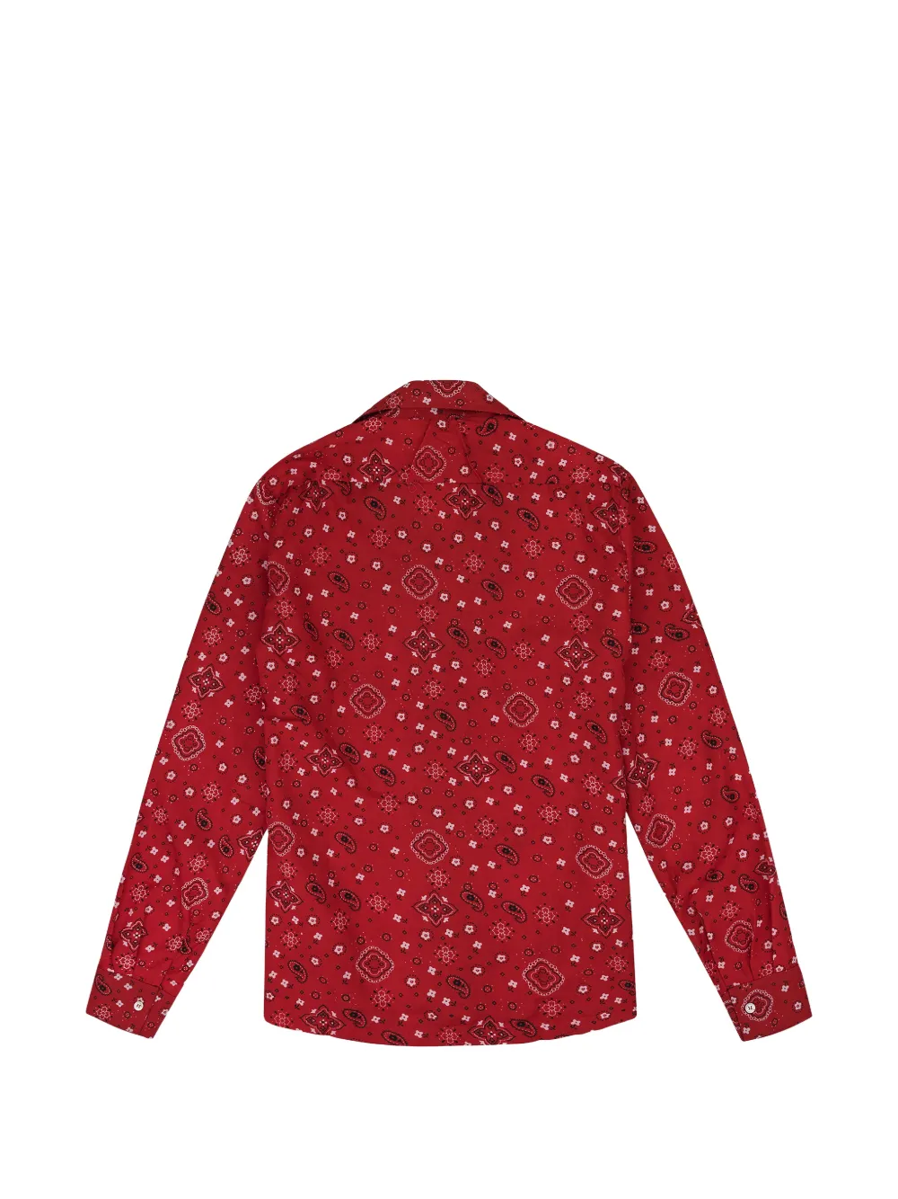 RHUDE Overhemd met bandanaprint Rood