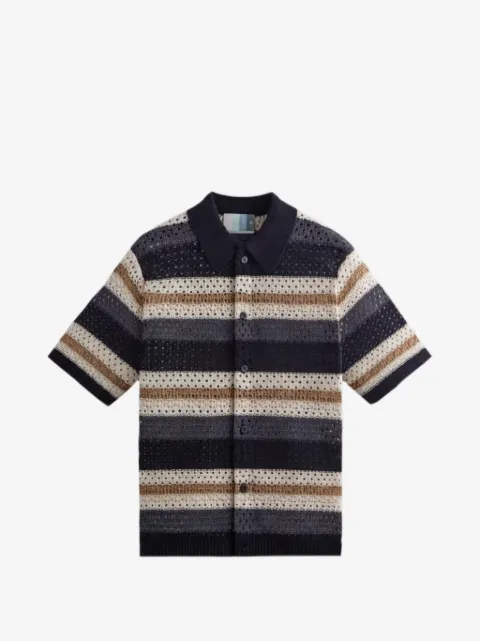 KITH Thompson crochet-knit shirt