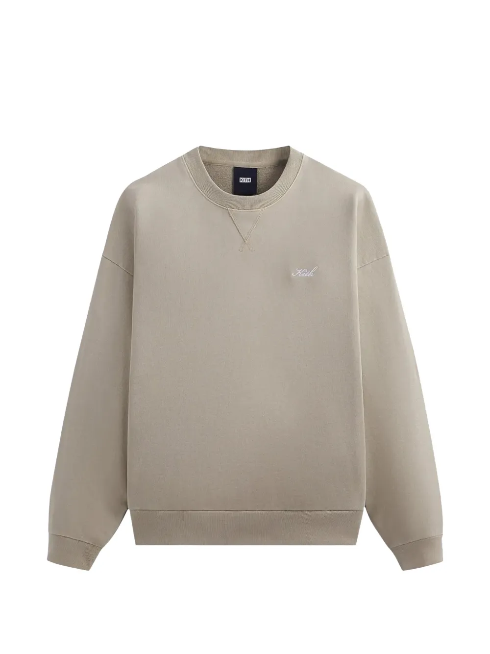 KITH Nelson logo-embroidered sweatshirt - Toni neutri