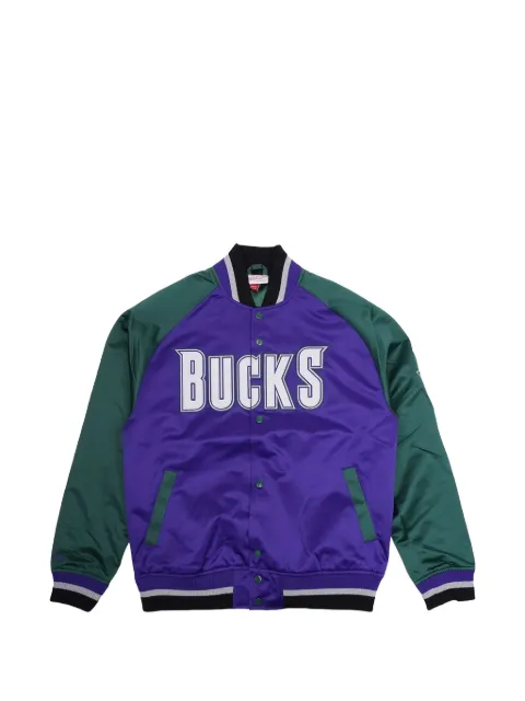Mitchell & Ness Playmaker "Logo Bucks" bomber jacket