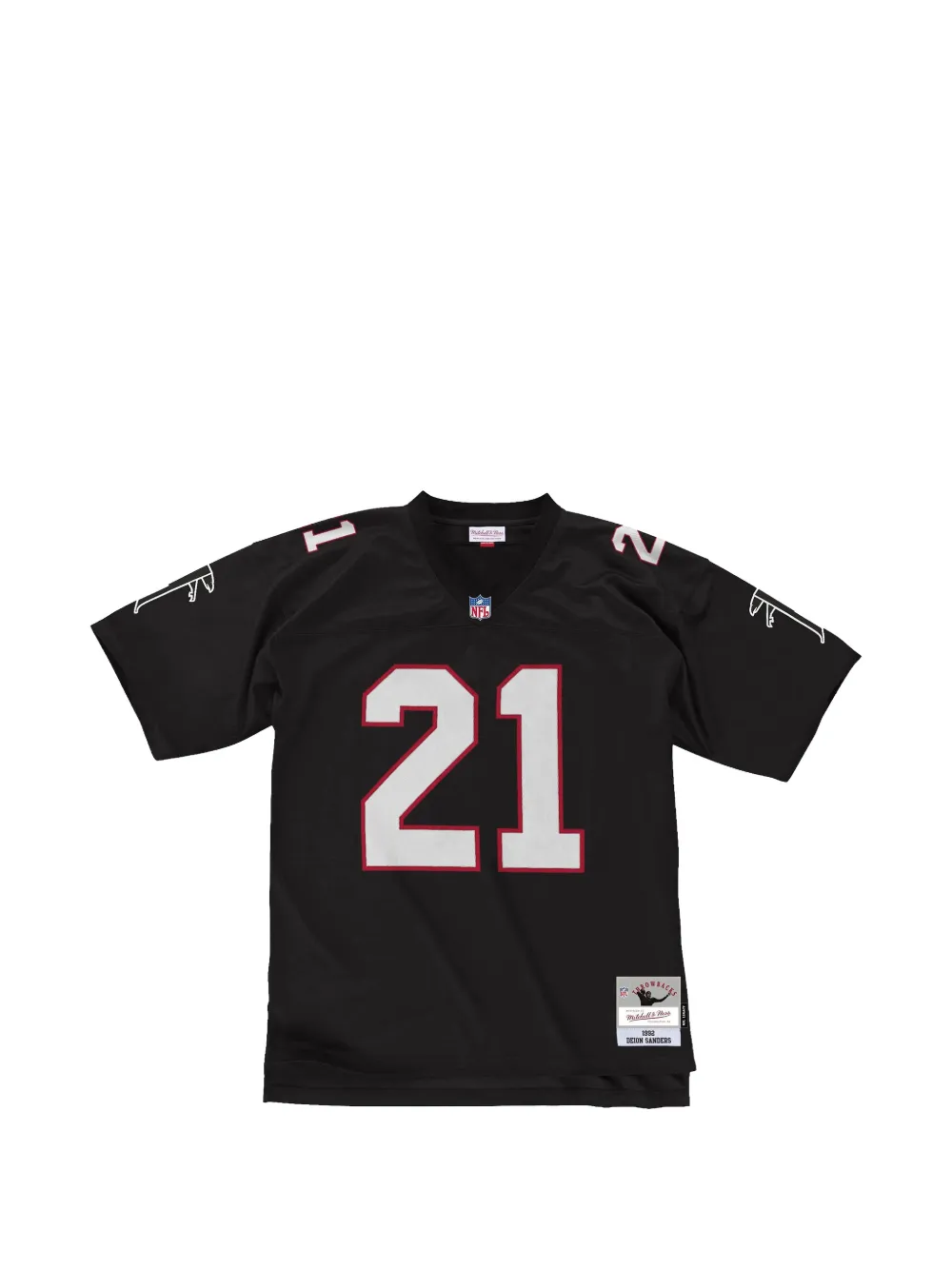 Mitchell & Ness x NFL Falcons 1992 Deion Sanders Legacy jersey - Schwarz