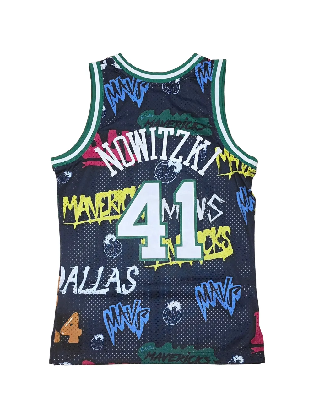 Mitchell & Ness Slap Sticker Swingman jersey Zwart