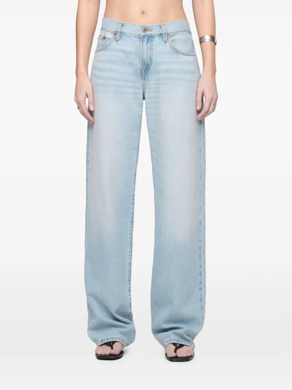 RE DONE Loosie jeans Blauw
