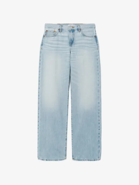 RE/DONE Loosie faded-effect jeans