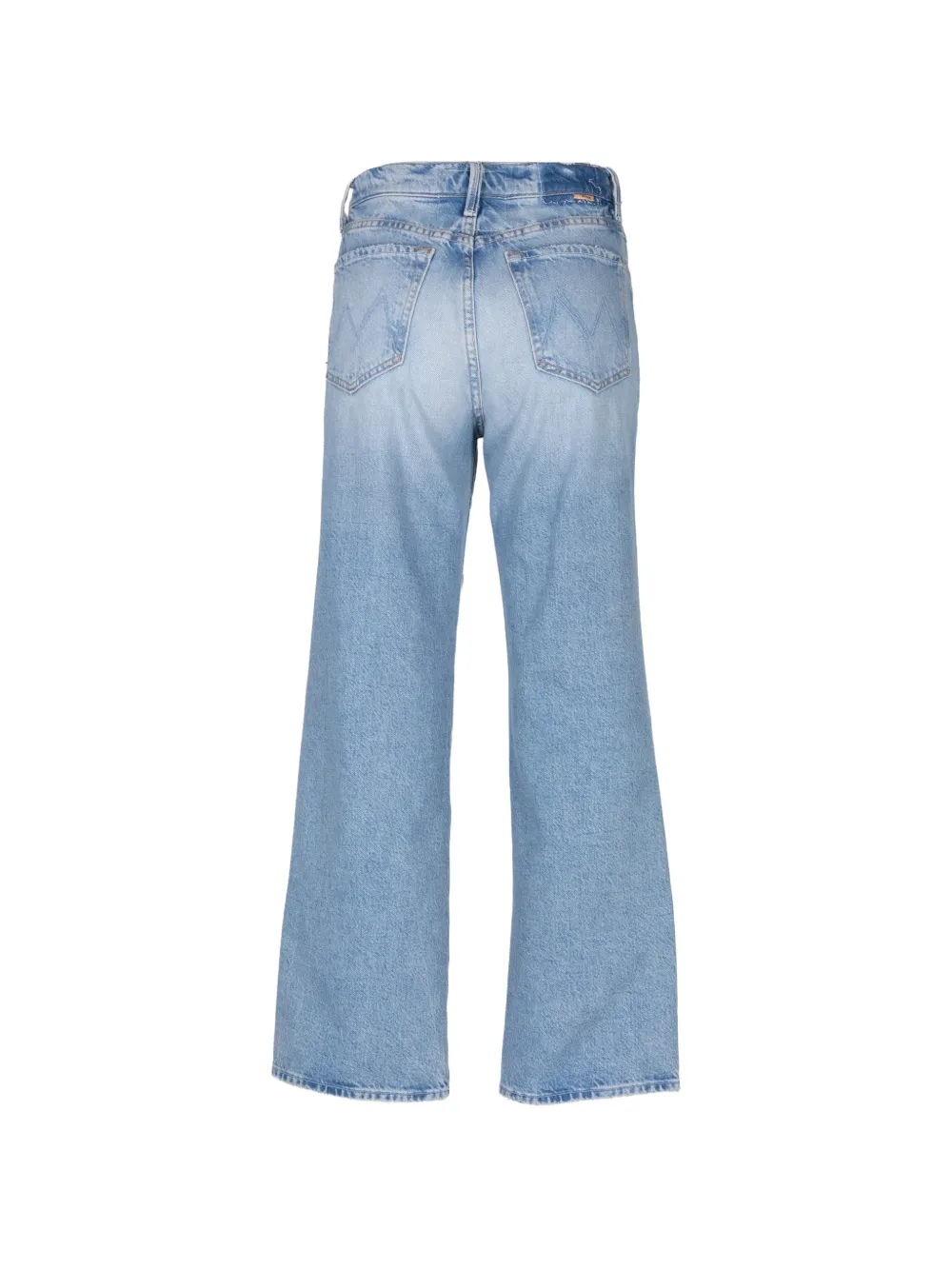MOTHER Rambler Zip Flood jeans Blauw