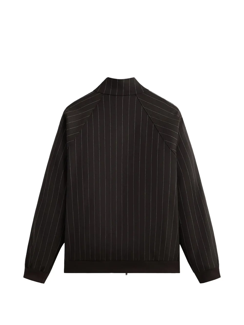 KITH Clifton trainingsjack met krijtstreep en rits Zwart
