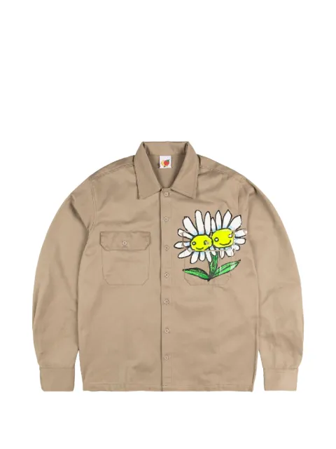 Sky High Farm daisy-print shirt