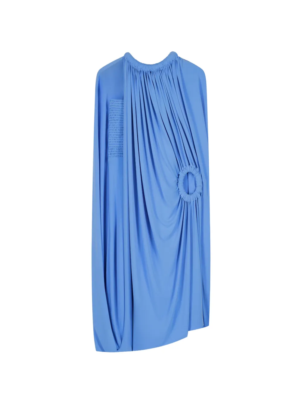 Coperni draped cut-out asymmetric dress - Blu