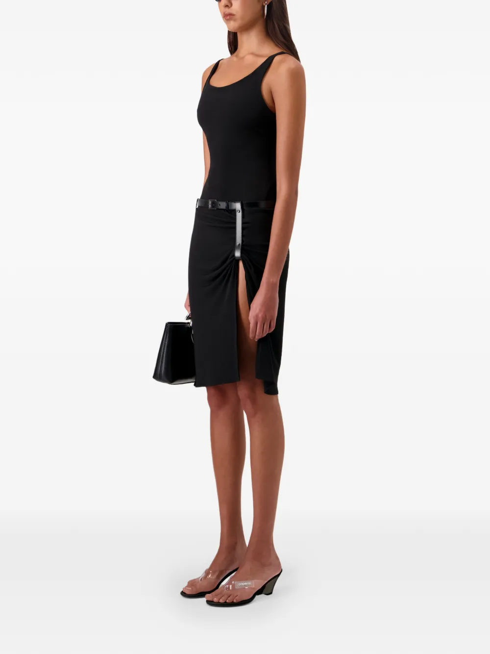 Coperni Mini-jurk met hangslot Zwart