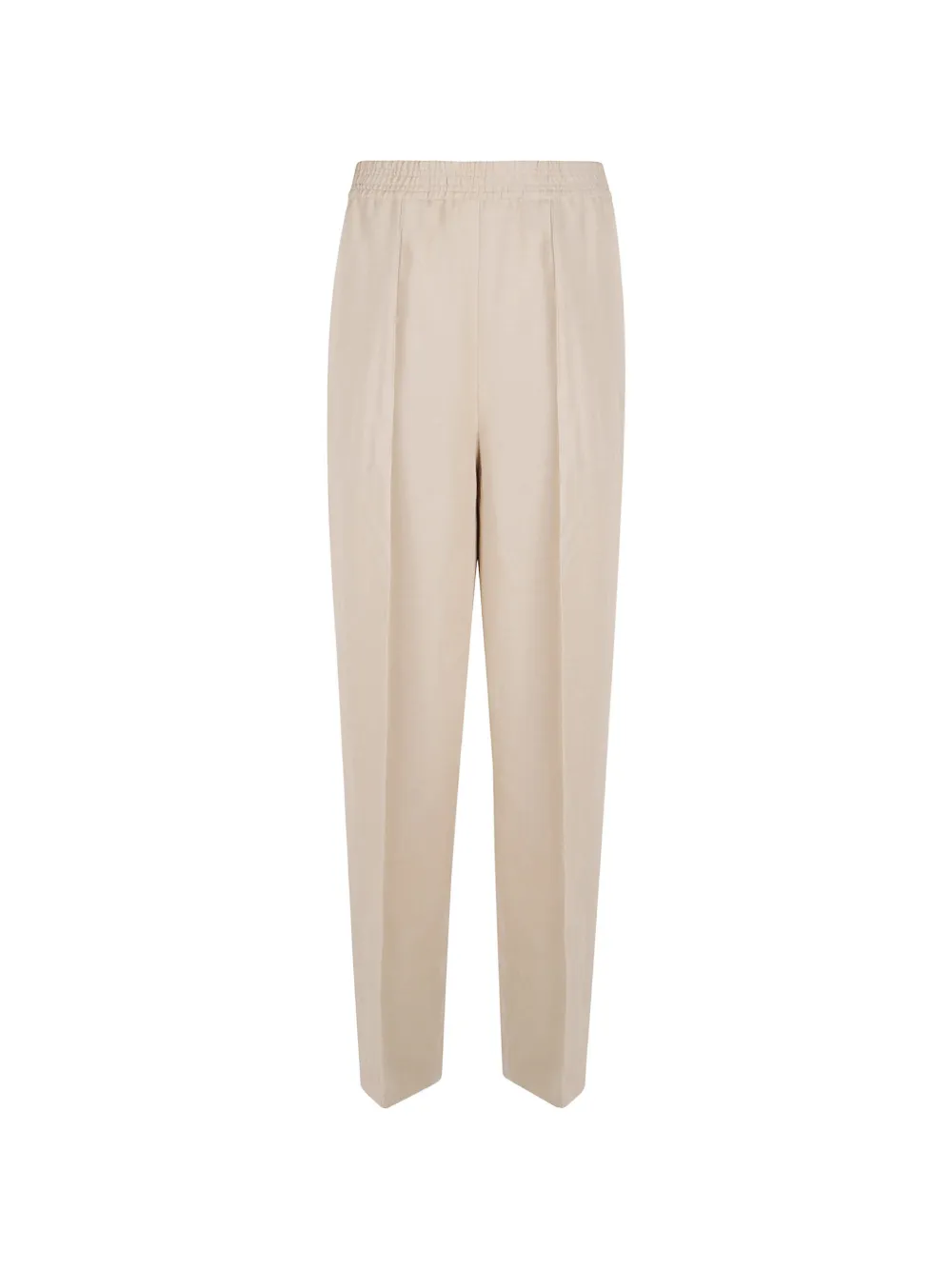 Fabiana Filippi elasticated-waistband pleated trousers - Toni neutri