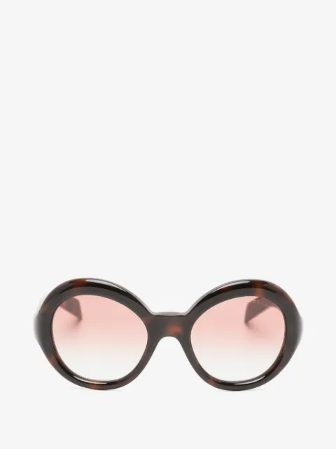 Prada Eyewear solbriller med rundt stel