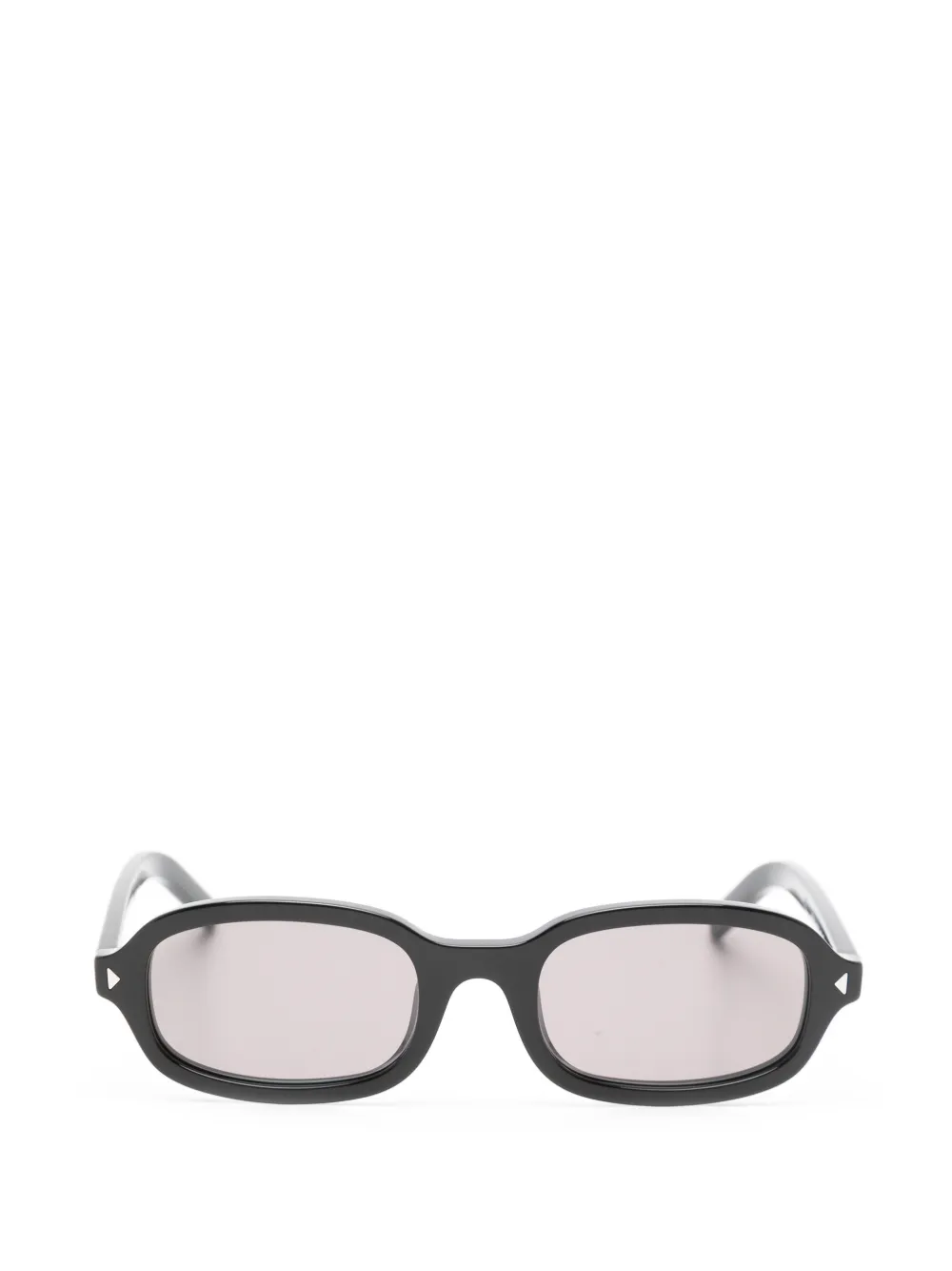 Prada Eyewear Occhiali da sole ovali - Nero