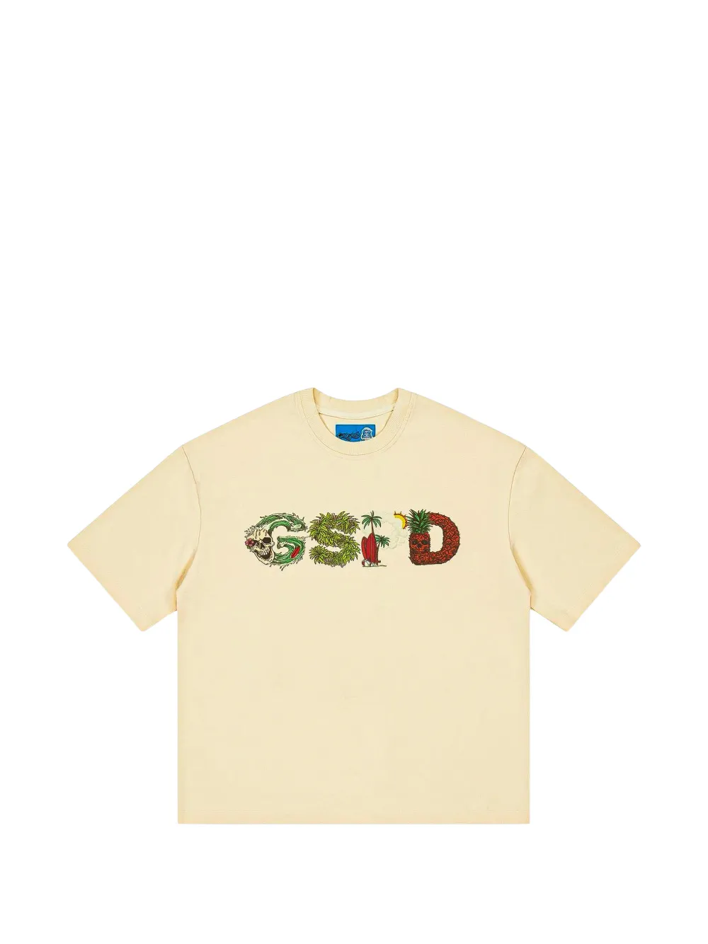 GODSPEED Surfs Up graphic-print T-shirt - Toni neutri