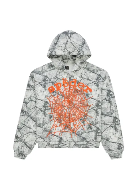 SP5DER Real Tree OG Web V2 printed hoodie