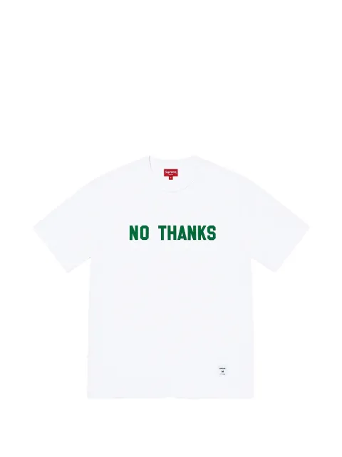 Supreme No Thanks short-sleeve T-shirt
