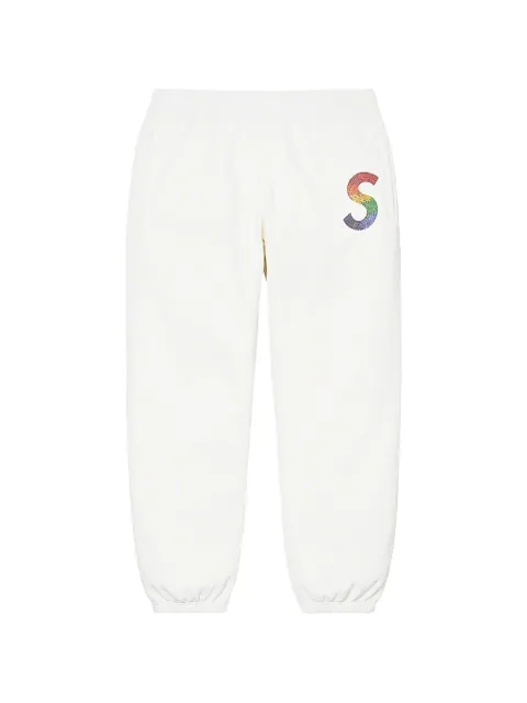 Supreme Swarovski S Logo track pants