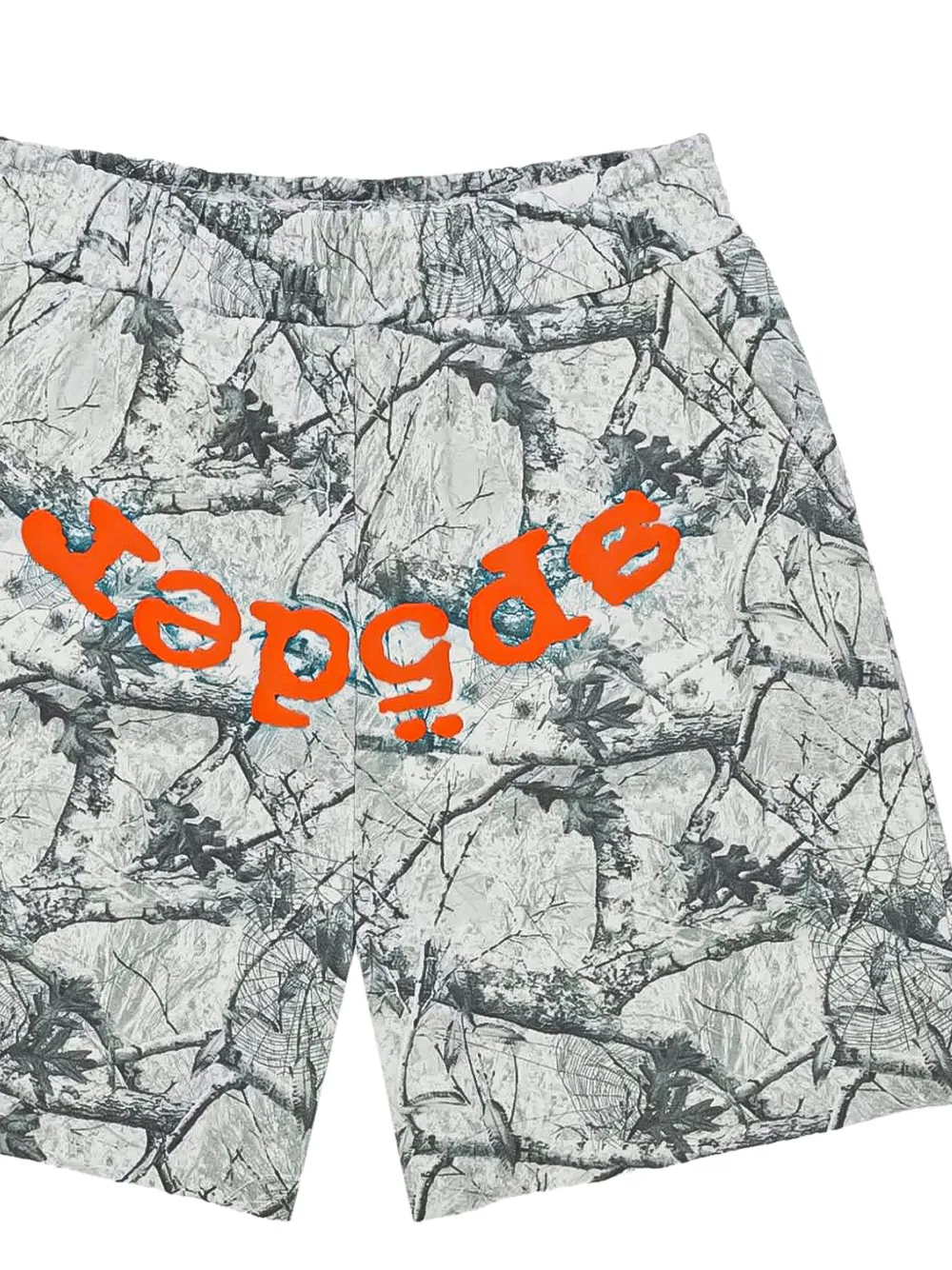 SP5DER Real Tree OG Web V2 track shorts Grijs