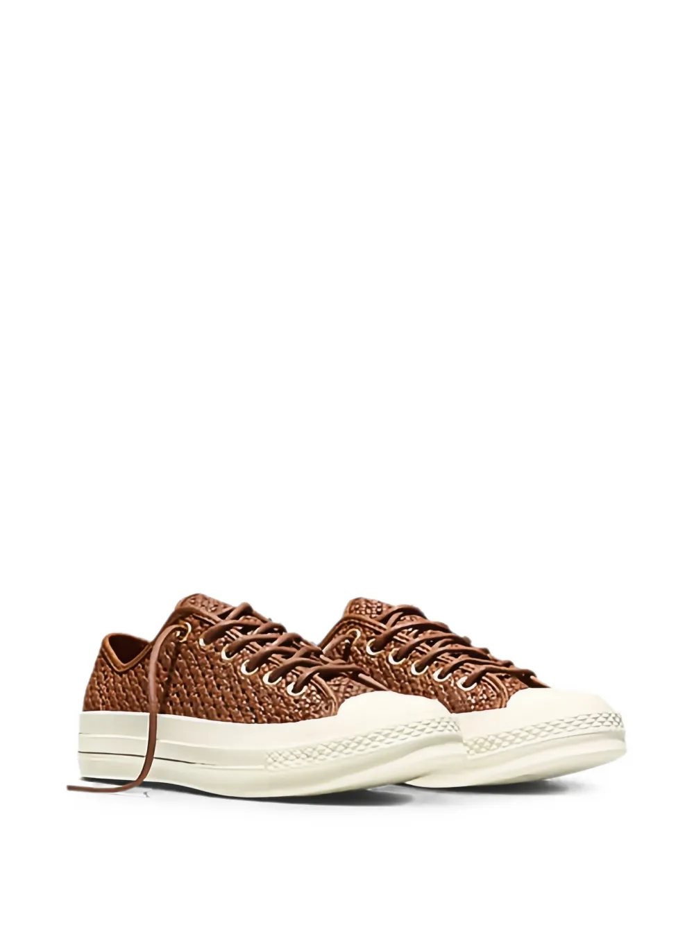 Converse Chuck 70 woven leather sneakers Bruin