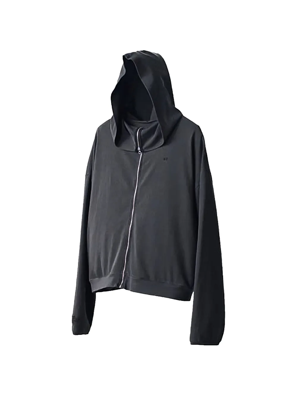 Kanye West Vultures Korea zip-up hoodie - Schwarz