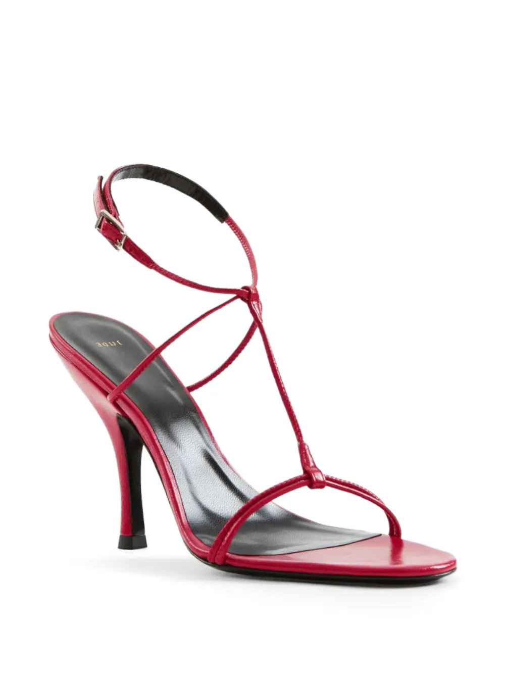 Jude Mixer leren sandalen met bandjes Rood