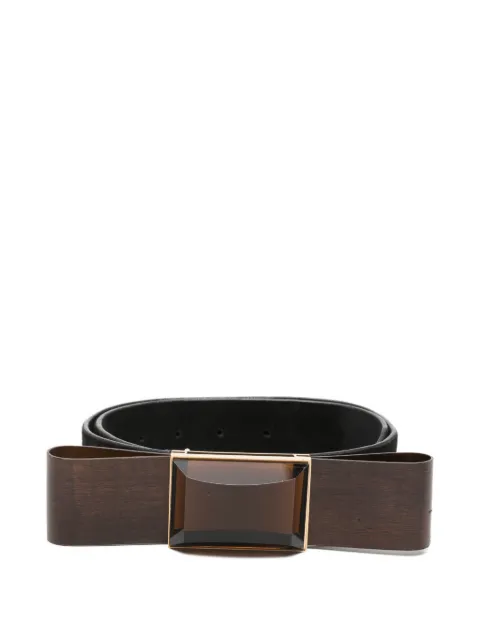 Gianfranco Ferré Pre-Owned 2000 bow-detail buckle belt