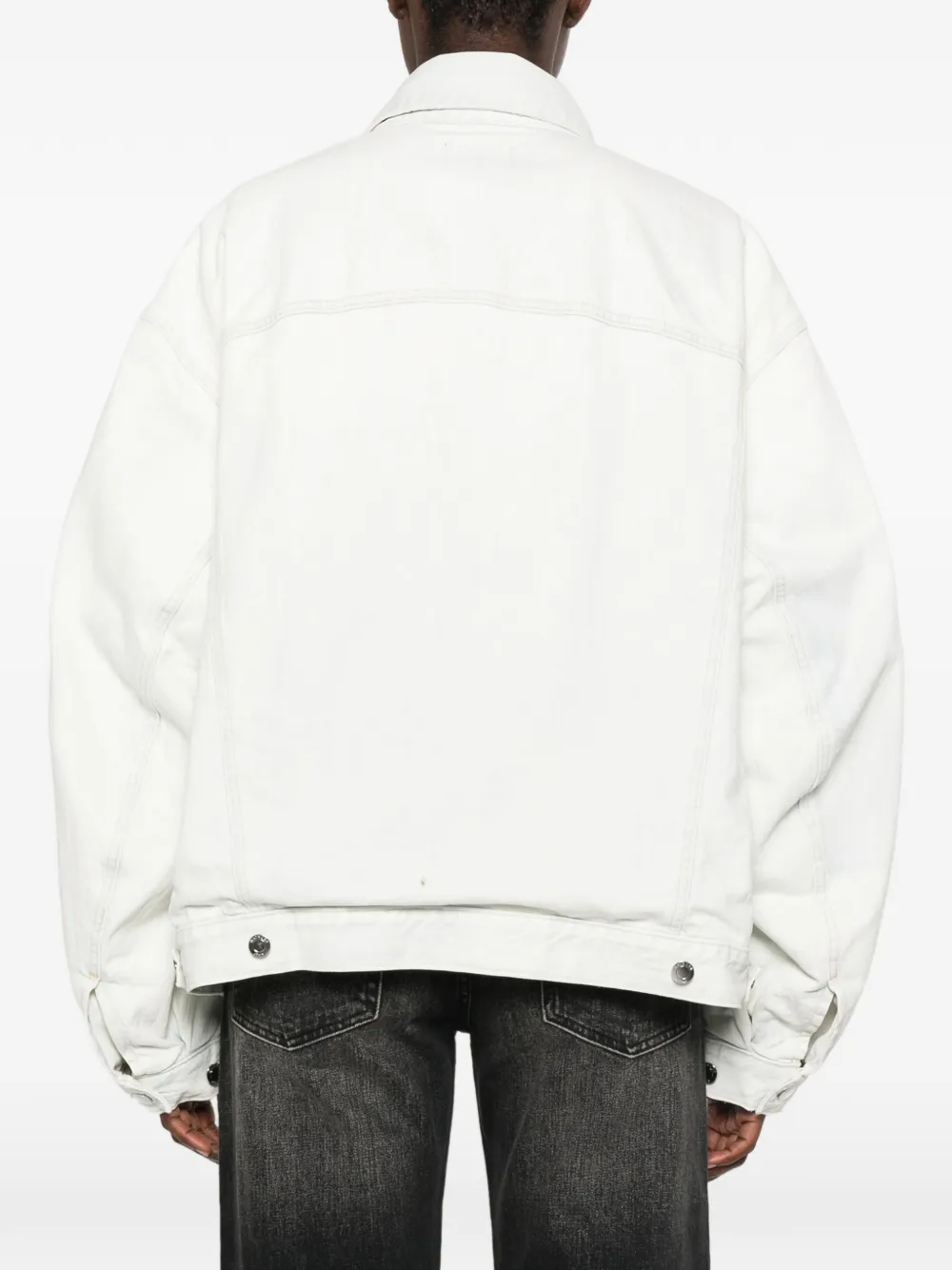 Haikure Denim jack Wit