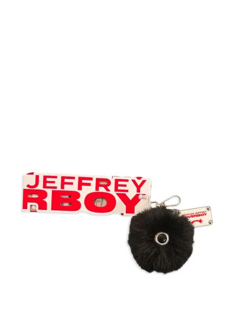 Charles Jeffrey Loverboy Binky faux-fur keyring
