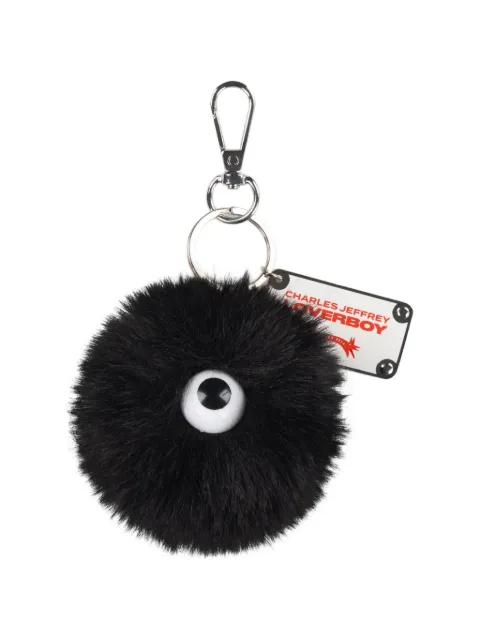 Charles Jeffrey Loverboy Binky faux-fur keyring