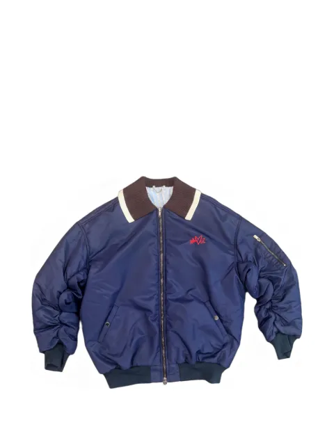 Charles Jeffrey Loverboy chaqueta bómber acolchada con cuello de punto