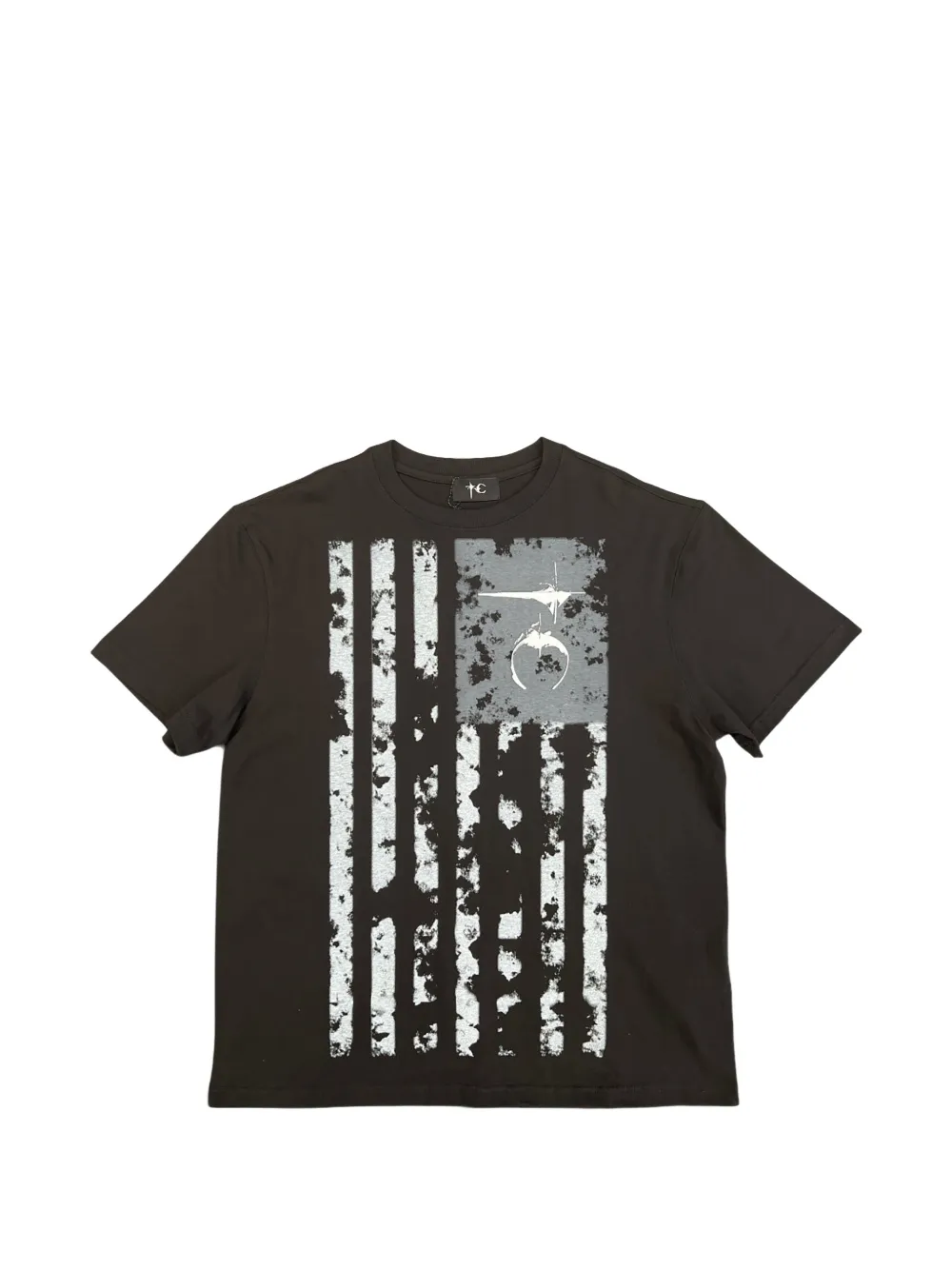 THUG CLUB Old Glory T-shirt - Schwarz