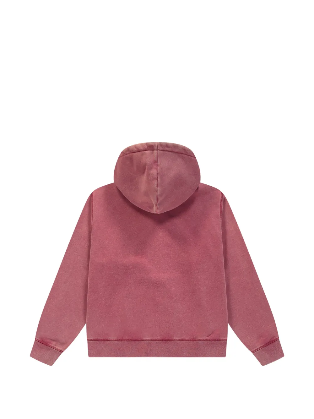 Arte Antwerp Hoodie met logoprint en rits Rood