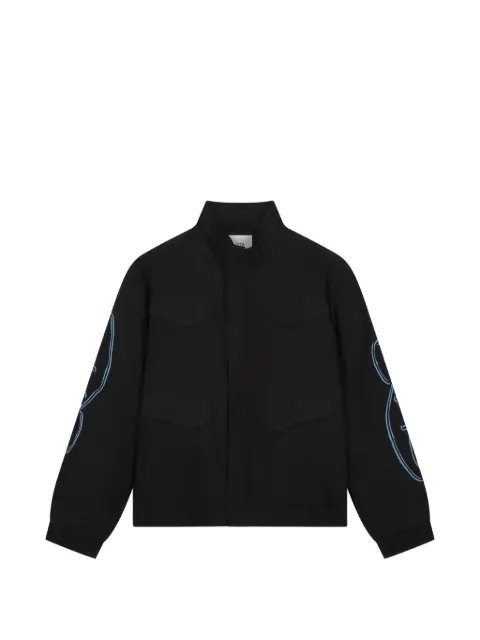 Arte Antwerp graphic-print high-neck jacket