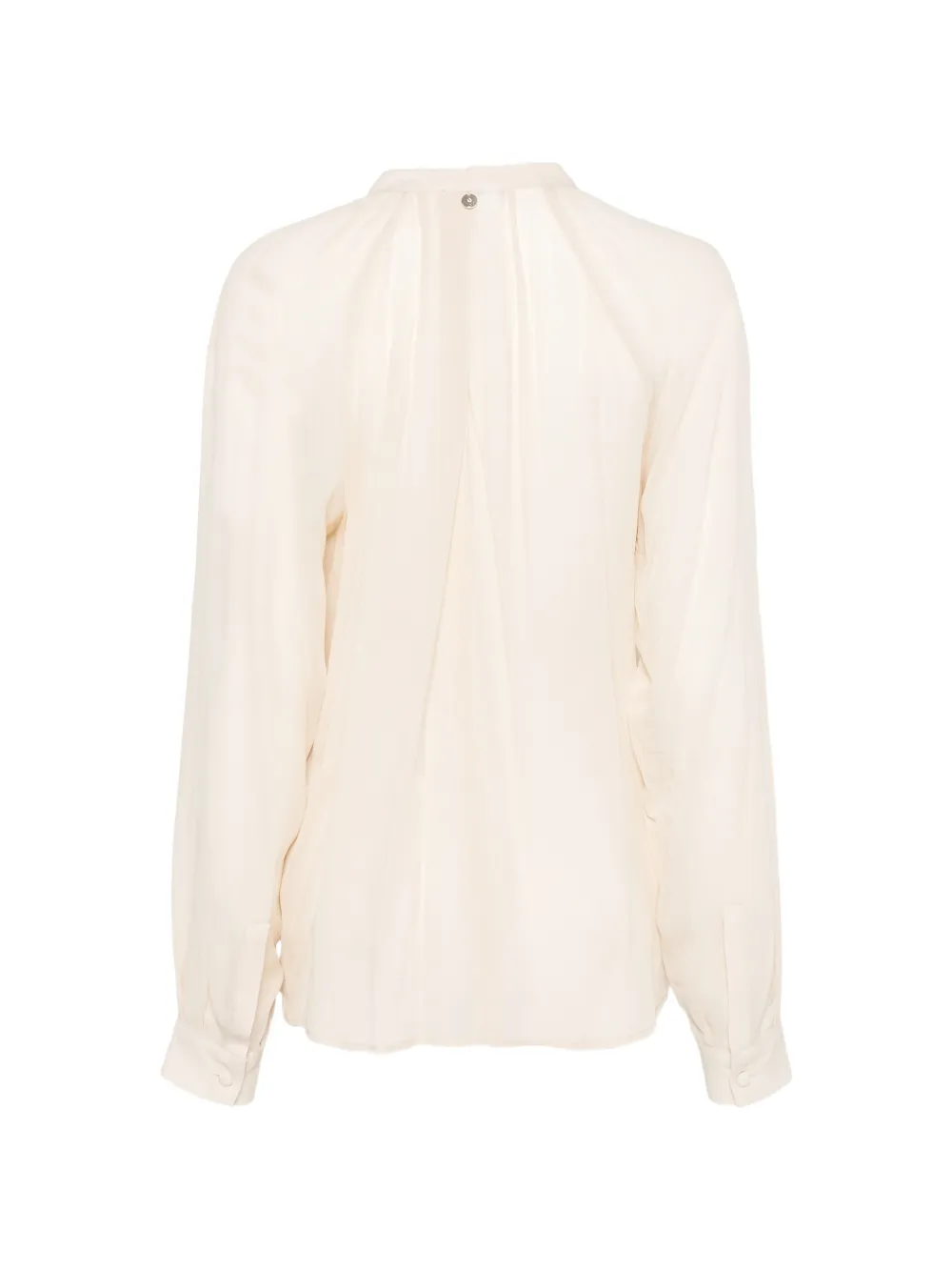LIU JO Blouse met kanten vlakken Beige