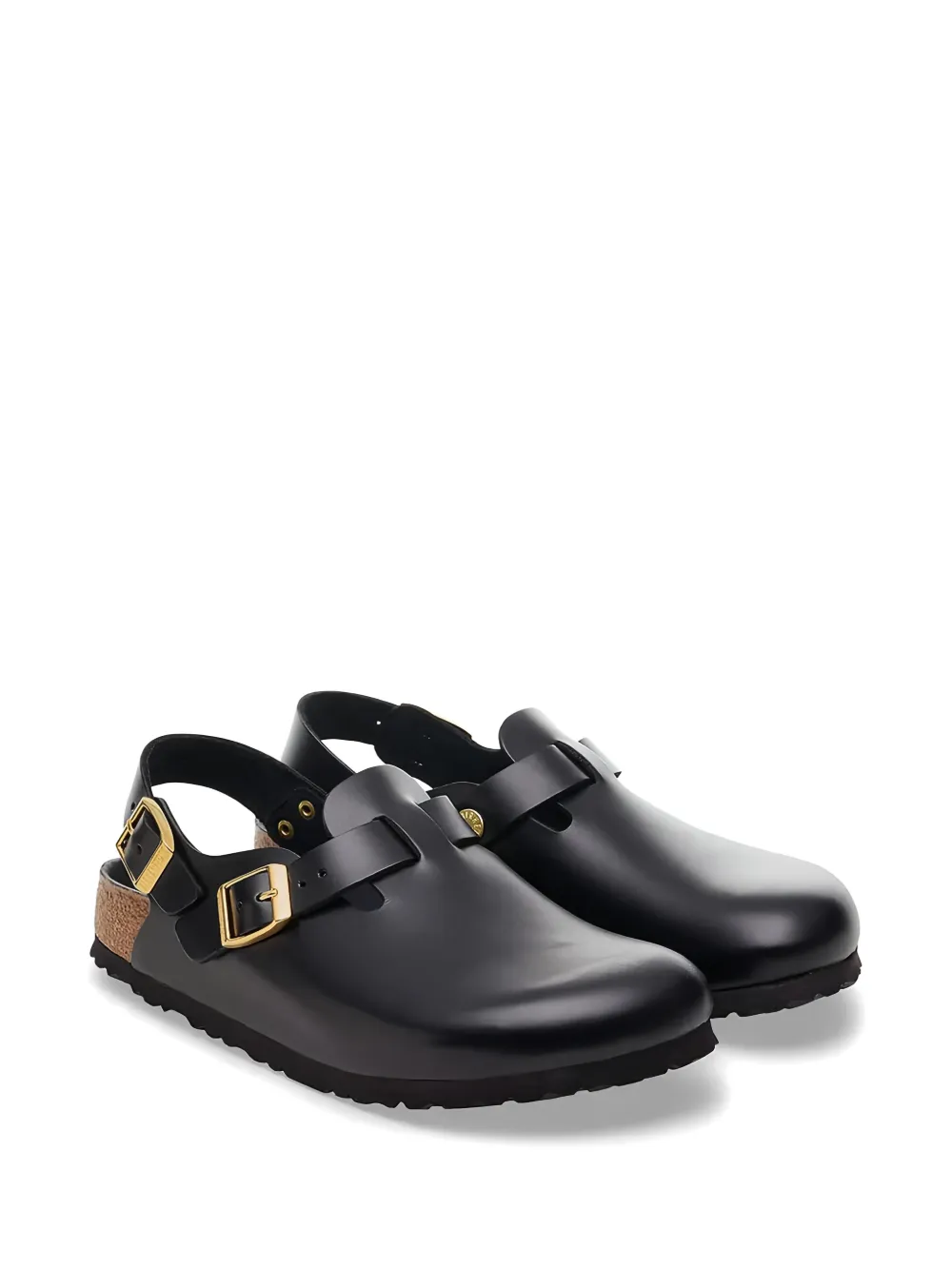 Birkenstock Tokio leren sneakers Zwart