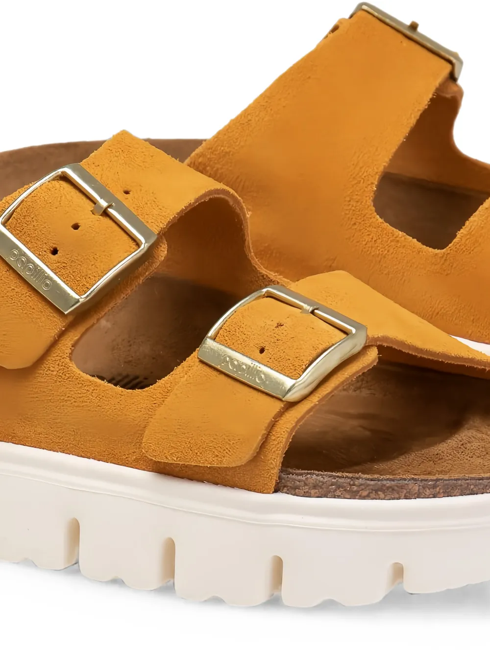 Birkenstock Mayari buckle-fastening sandals Geel