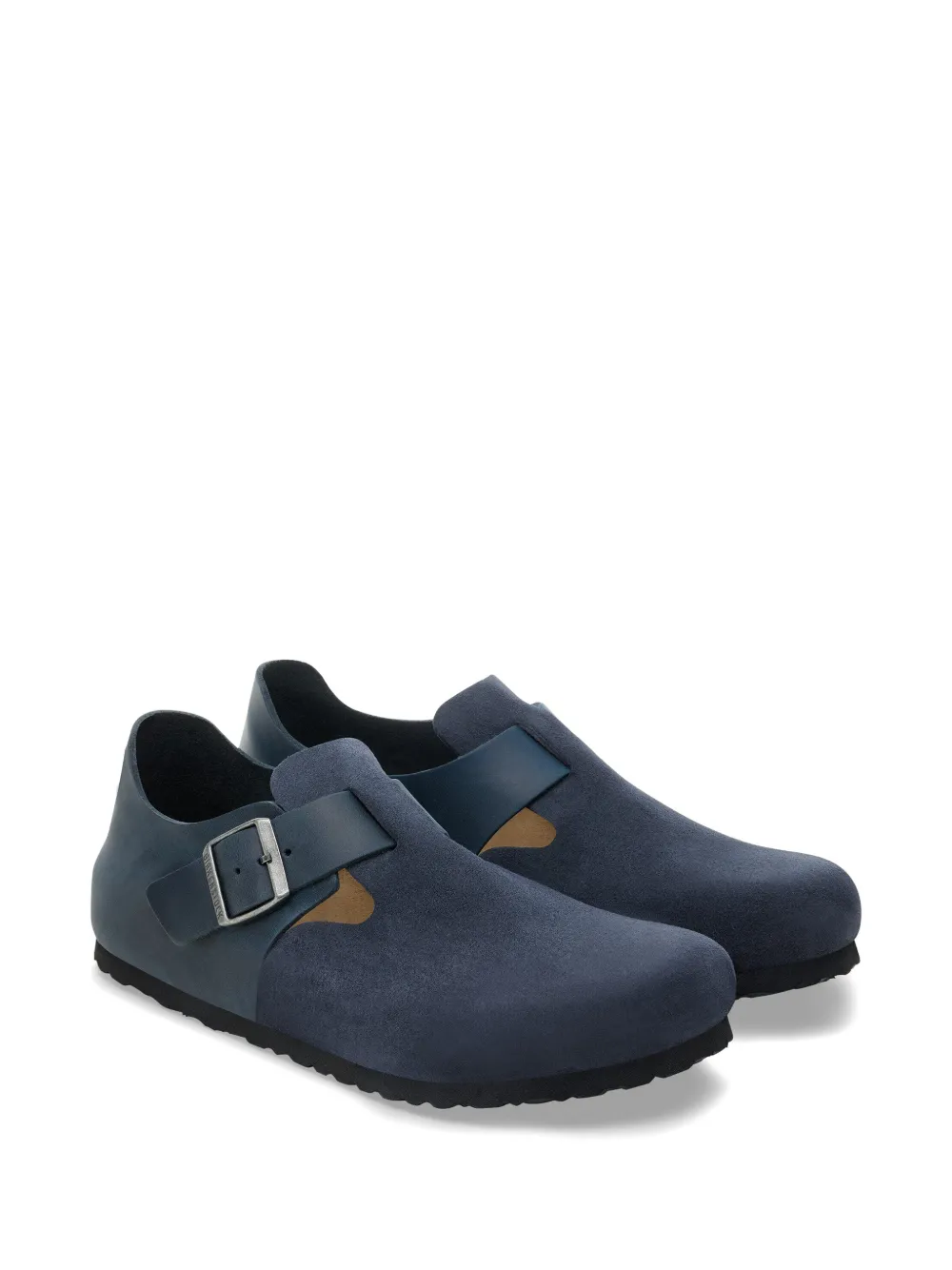 Birkenstock London buckle-fastening sneakers Blauw