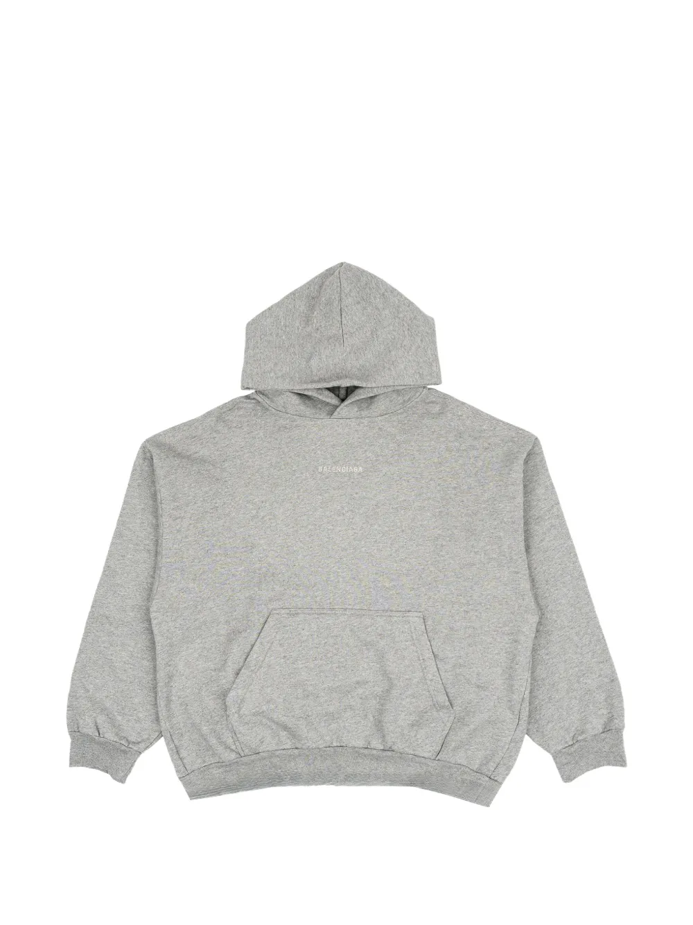 Balenciaga logo-detail hoodie - Grigio