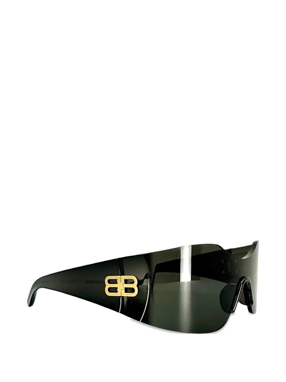 Balenciaga Eyewear Hourglass Mask zonnebril Zwart