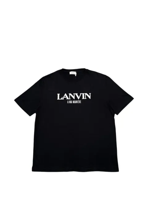 Lanvin x A Ma Maniére embroidered T-shirt