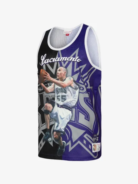 Mitchell & Ness x NBA Sacramento Kings Sublimated Player tank top