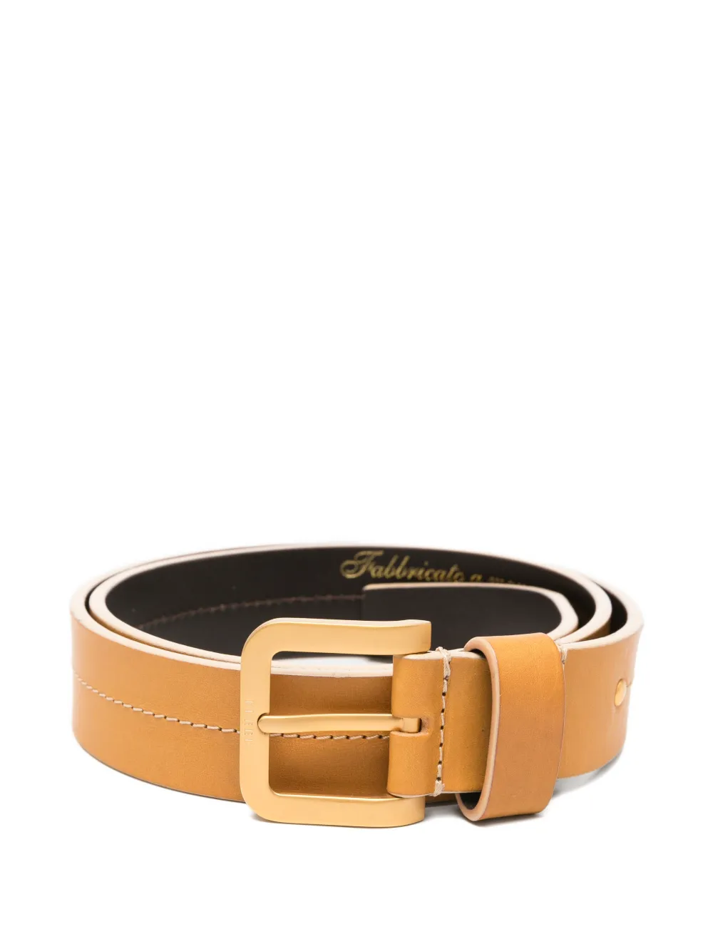 Gianfranco Ferré Pre-Owned 2000 buckle-fastening belt - Toni neutri