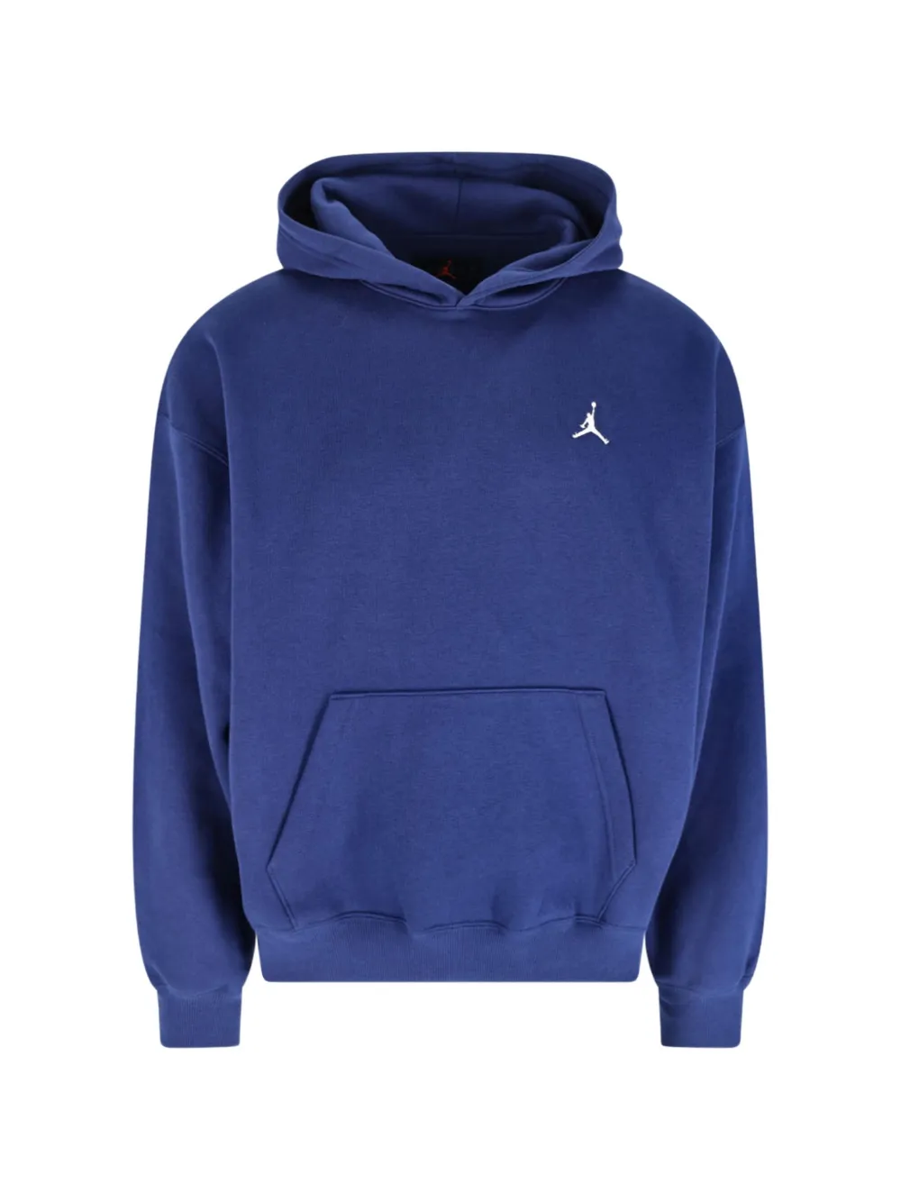 Nike Jordan Brooklyn logo-embroidered hoodie - Blau