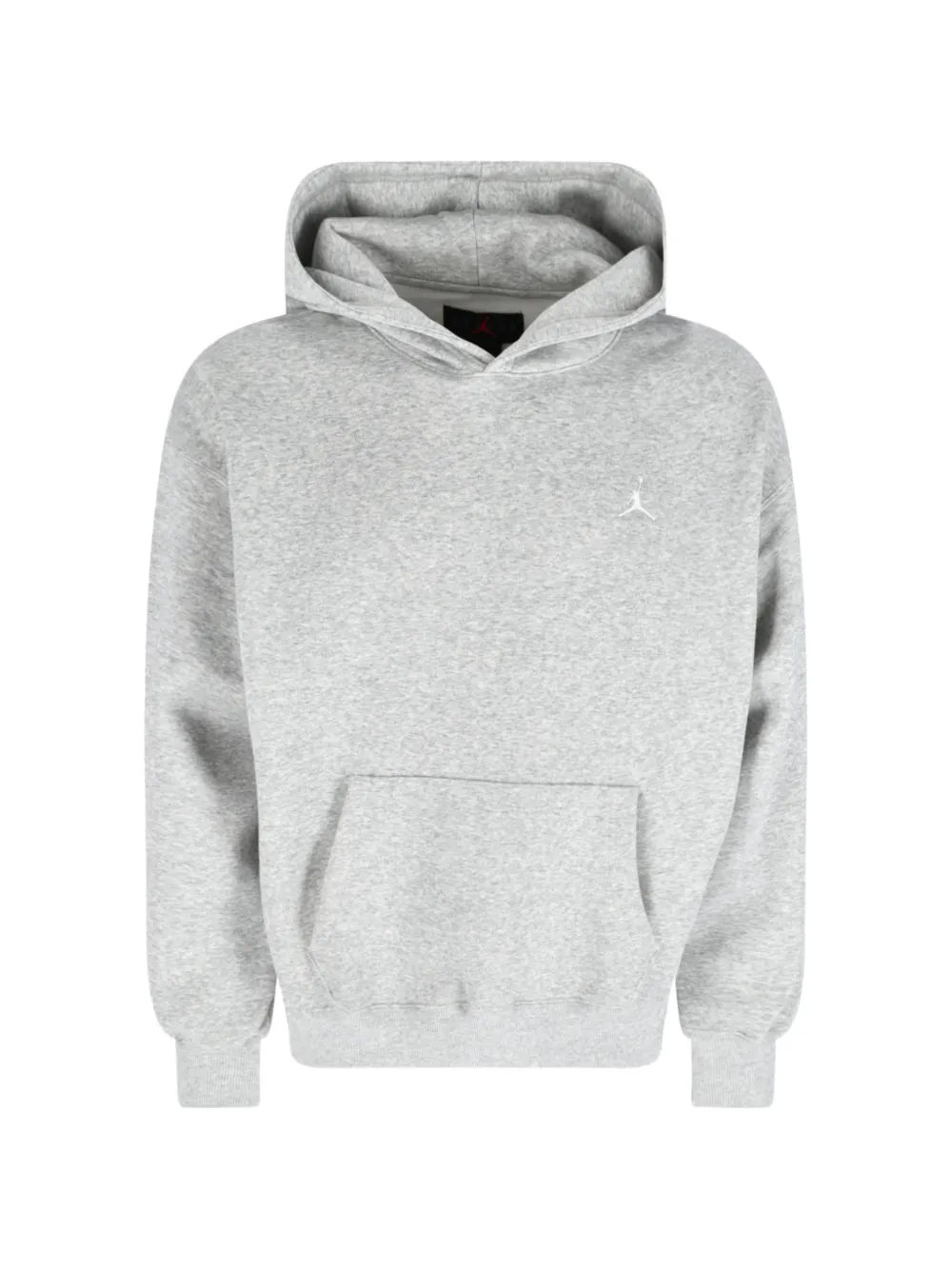 Nike Jordan Brooklyn logo-embroidered hoodie - Grau