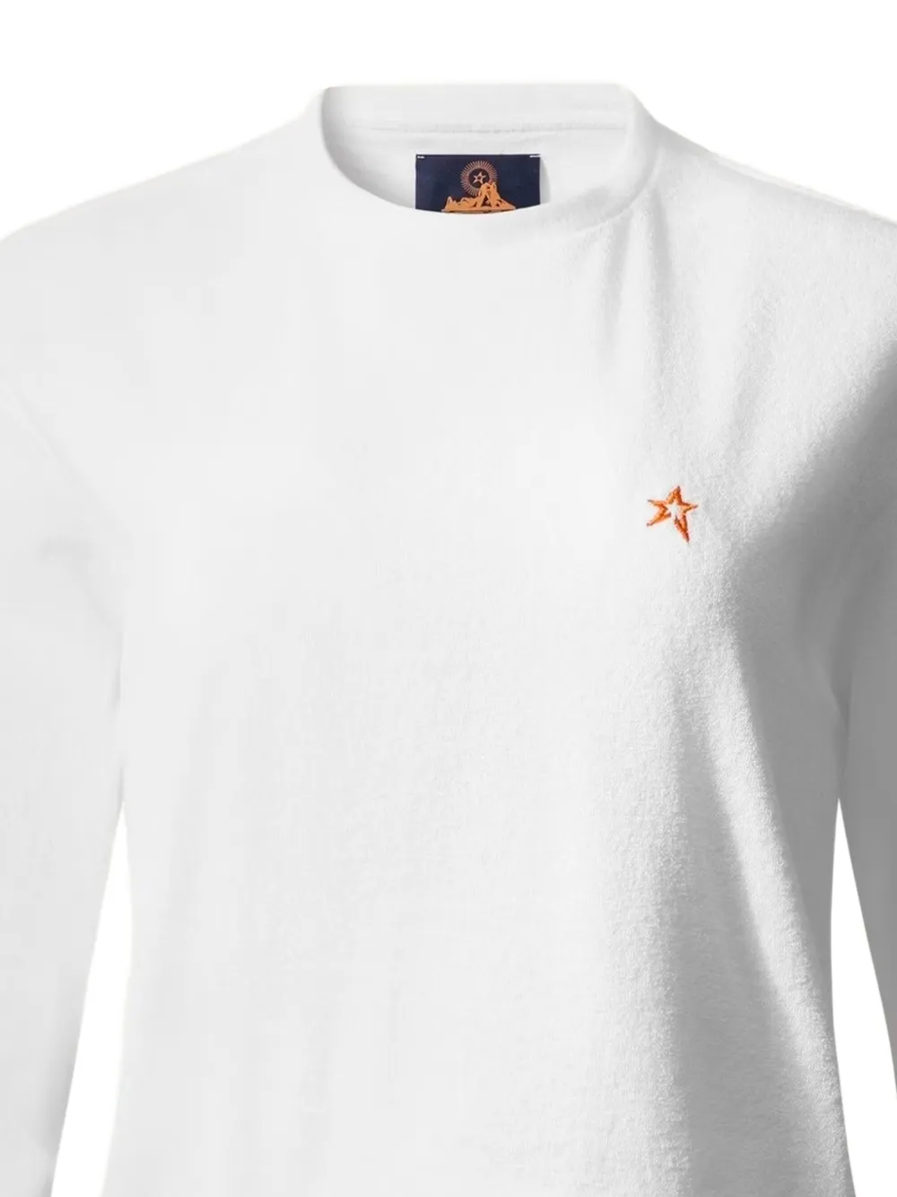 Perfect Moment Sweater met geborduurde ster Wit