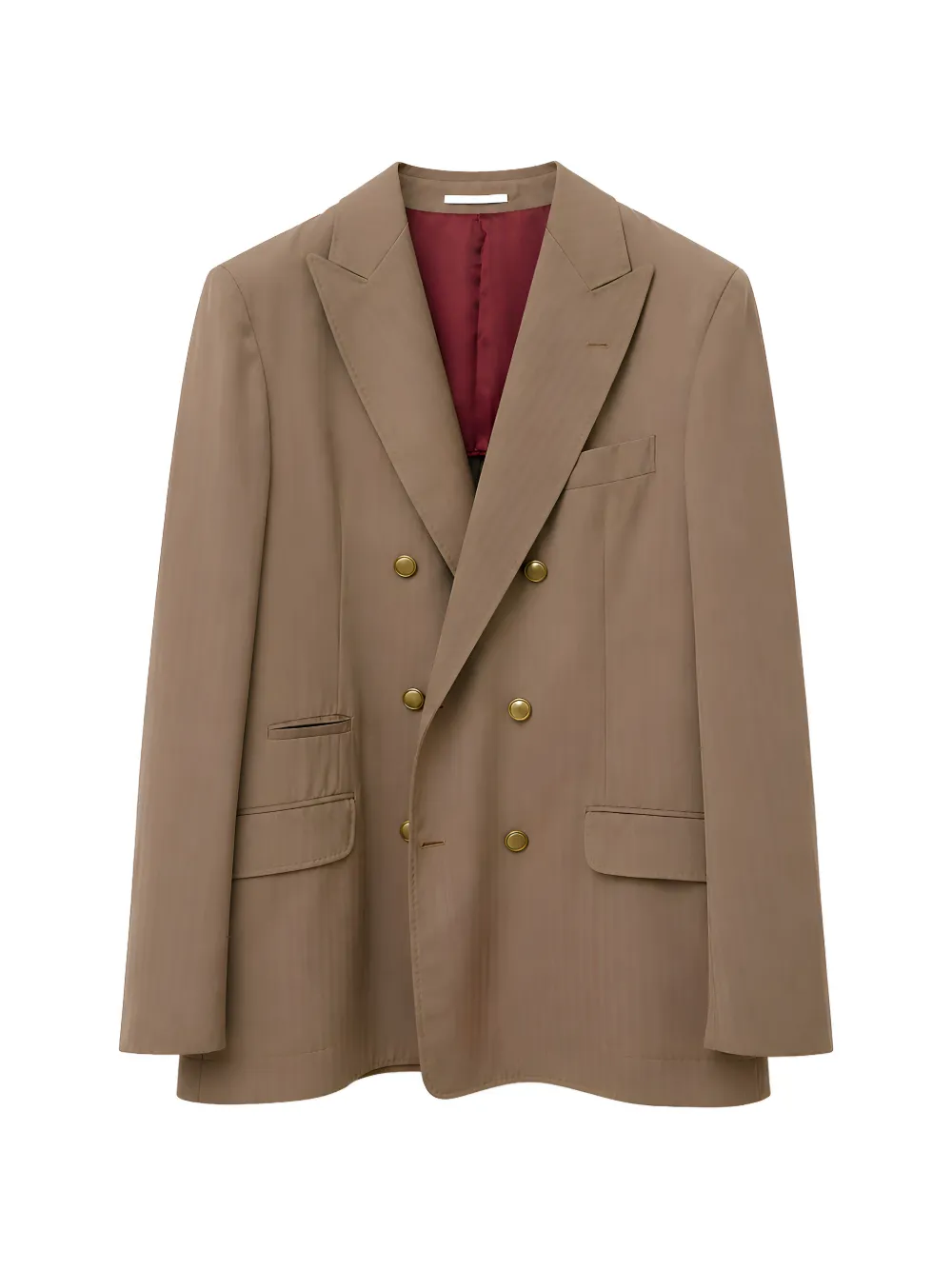 Brunello Cucinelli double-breasted blazer - Neutrals